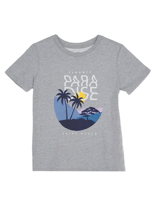 Playera manga corta para niño 1