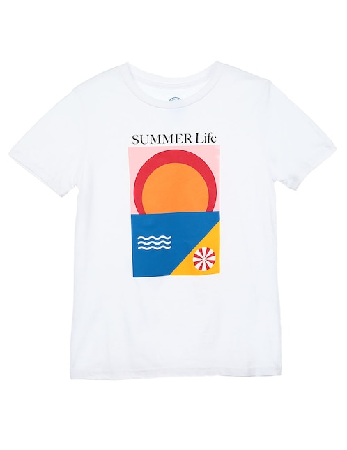 Playera 365 Essential manga corta para niño