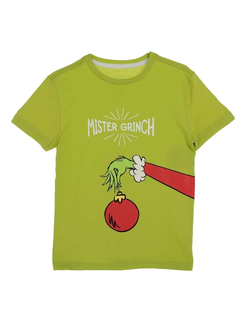 Playera navideña That's It The Grinch manga corta para niño