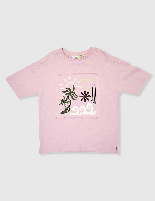 Playera That's It manga corta para niña