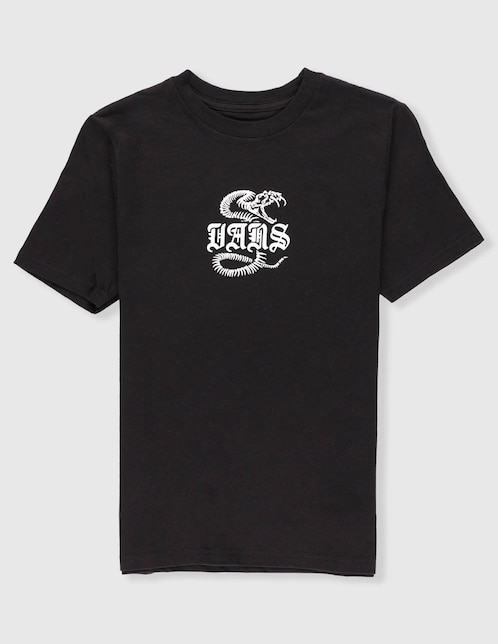 Playera Vans Bone Yard Ss manga corta para preescolar niño