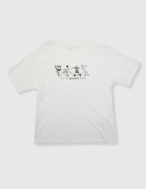 Playera manga corta para niño 1
