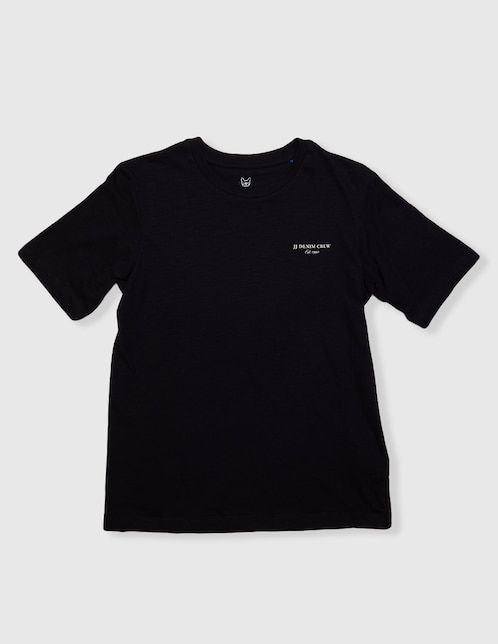 Playera manga corta para niño