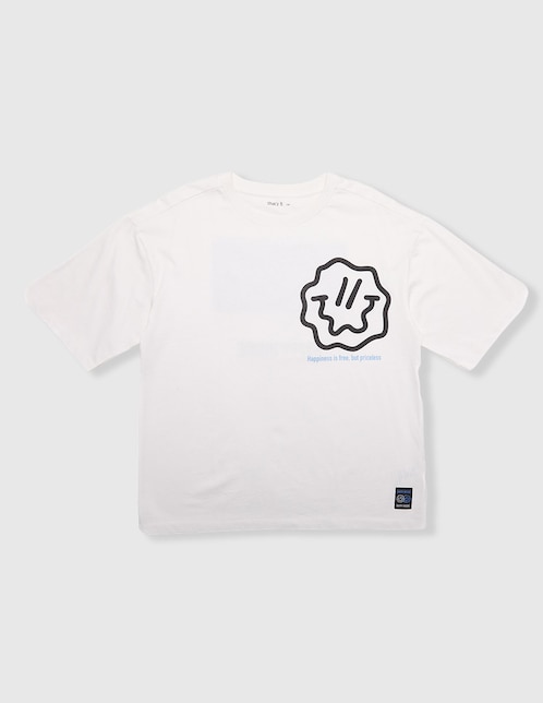 Playera manga corta para niño
