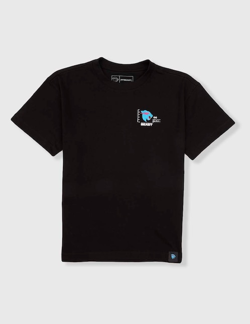 Playera Mr. Beast manga corta para niño 1