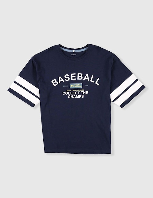 Playera Name It manga corta para niño