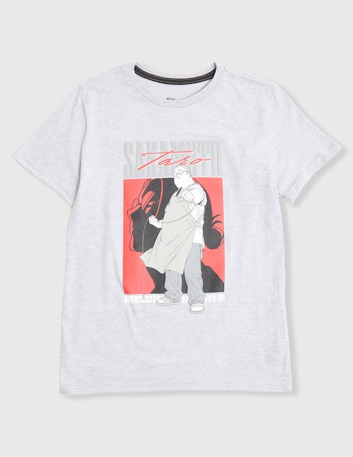 Playera That's It Taro Sakamoto Days manga corta para niño