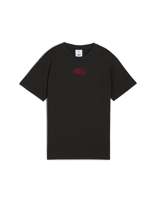 Playera Puma Puma X Sonic Relaxed Graphic Tee manga corta para niño