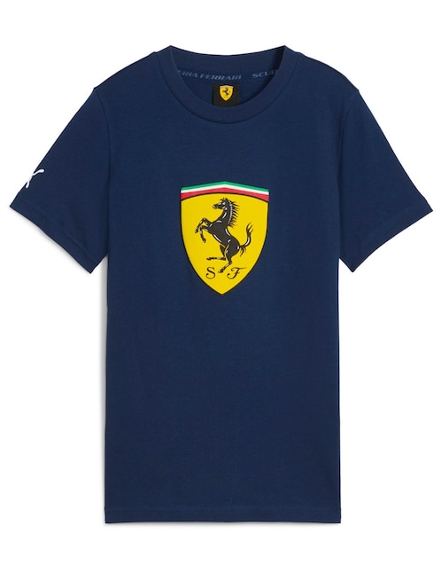 Playera Puma Motorsport Ferrari manga corta para niño