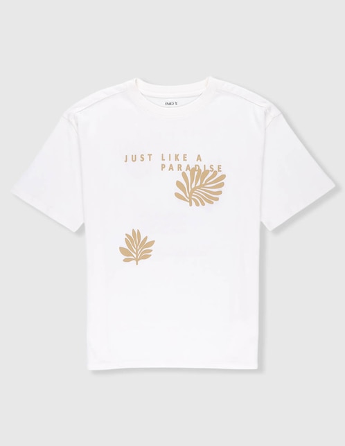Playera That's It manga corta para niño