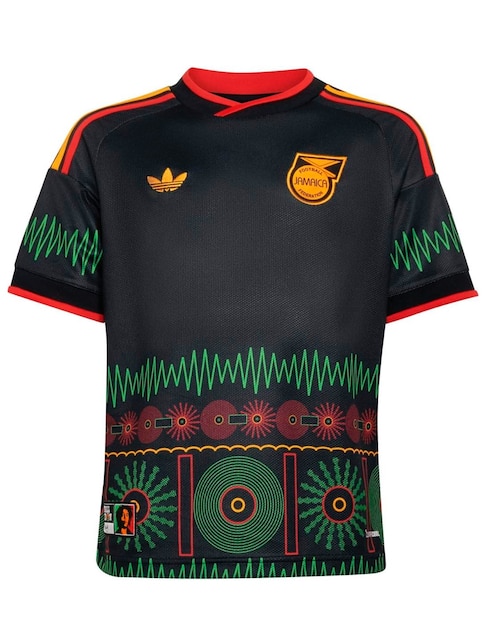 Playera Adidas Jamaica x Bob Marley 2026 manga corta para niño