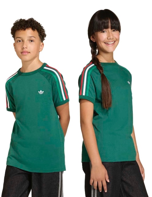 Playera Adidas Originals Adicolor manga corta para niño