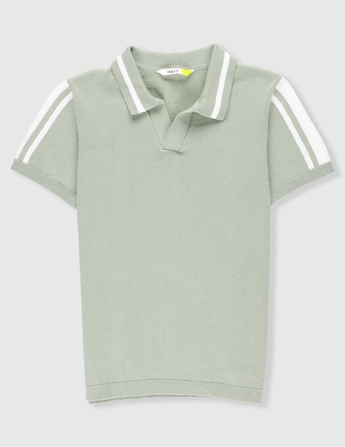 Playera tipo polo That's It de algodón para niño