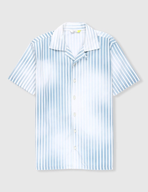 Camisa casual de algodón manga corta para niño 1