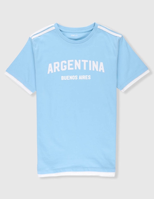 Playera That's It Argentina manga corta para niño