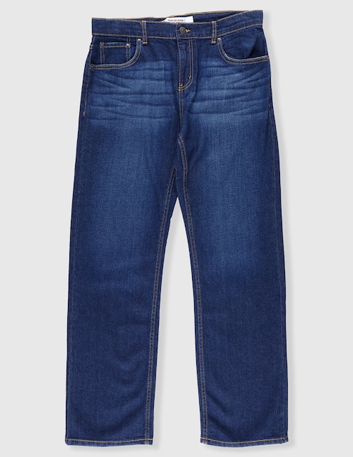 Jeans straight 91N331-DAE deslavado para niño 1