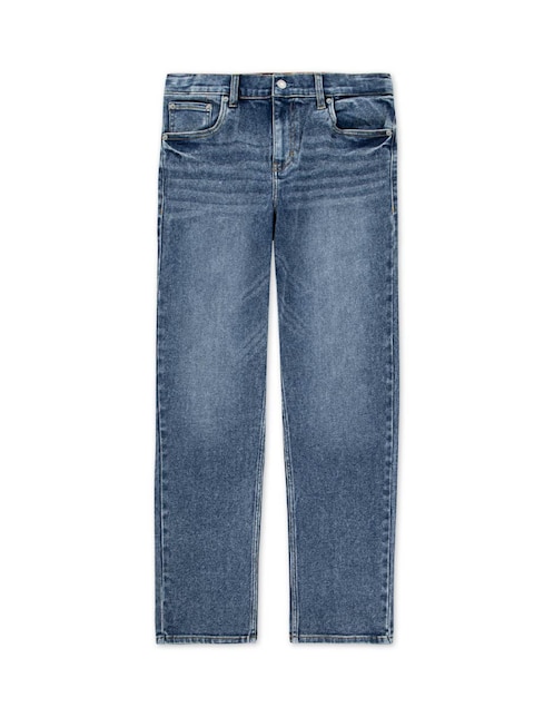 Jeans straight Levi's lavado stone wash para niño