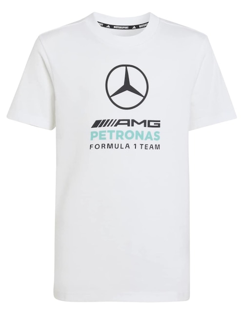 Playera Adidas Motorsport MER DNA GFTEE manga corta para niño