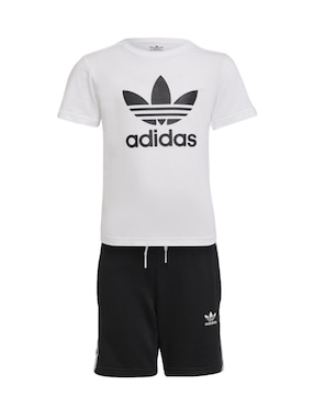 Conjunto Short Deportivo ADIDAS Originals De Algodón Para Niño 2 Piezas