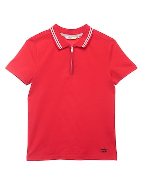 Playera Tipo Polo That's It De Algodón Para Niño