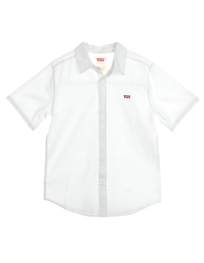 Camisa Casual Levi´s De Algodón Manga Corta Para Niño