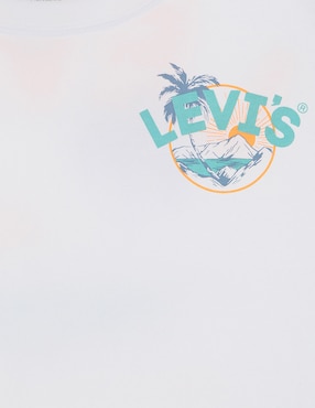 Playera Levi's manga corta para niño