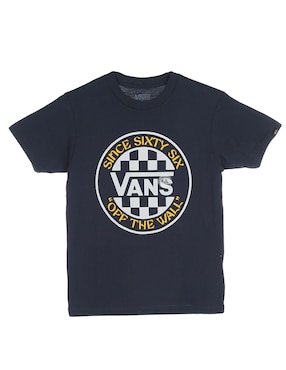 Playera Vans Manga Corta Para Niño