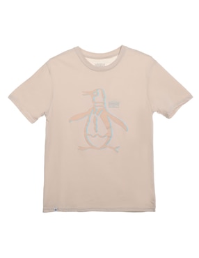 Playera Original Penguin Manga Corta Para Niño