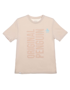 Playera Original Penguin Manga Corta Para Niña