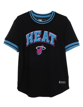 Playera NBA Miami Heat Manga Corta Para Niño