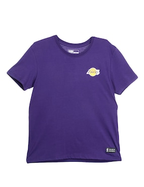 Playera NBA Los Angeles Lakers Manga Corta Para Niño