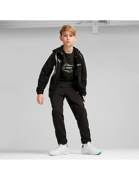 Chamarra Puma MAPF1 Kids Hooded Sweat Mercedes-Amg Para Niño