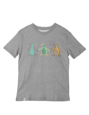 Playera Original Penguin Manga Corta Para Niño