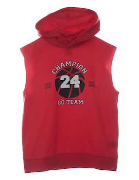 Chaleco Champion Team Vest Hoodie Con Capucha Para Niño