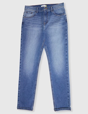 Jeans straight That's It deslavado para niña