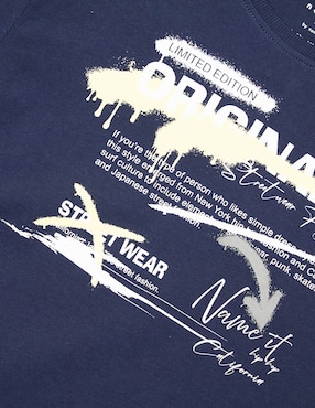 Playera Name It manga corta para niño