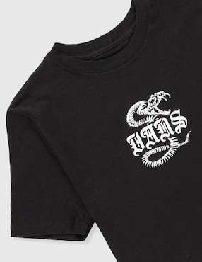 Playera Vans Bone Yard Ss manga corta para preescolar niño