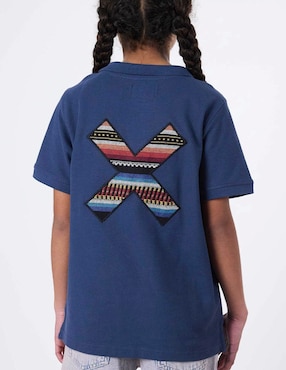 Playera tipo polo Blue Banana Classic Kids de algodón para niño