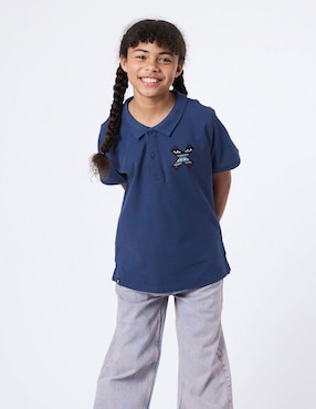Playera tipo polo Blue Banana Classic Kids de algodón para niño