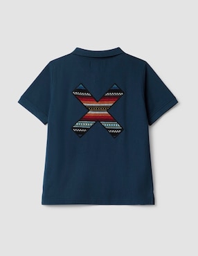 Playera tipo polo Blue Banana Classic Kids de algodón para niño