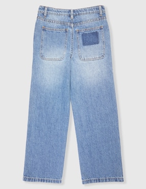 Jeans amplio That's It deslavado para niño