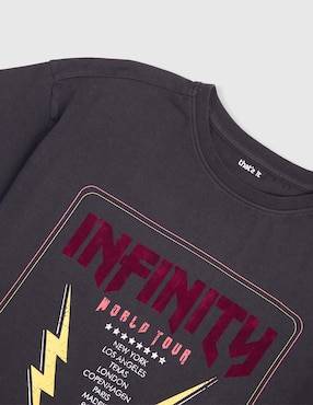 Playera That's It Infinity World Tour manga corta para niño