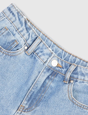Jeans straight That's It lavado desgastado para niño