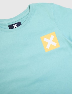 Playera Blue Banana manga corta para niño