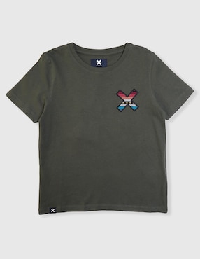 Playera Blue Banana manga corta para niño