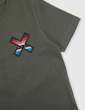 Playera Blue Banana manga corta para niño