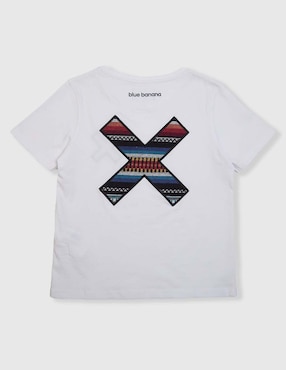 Playera Blue Banana manga corta para niño