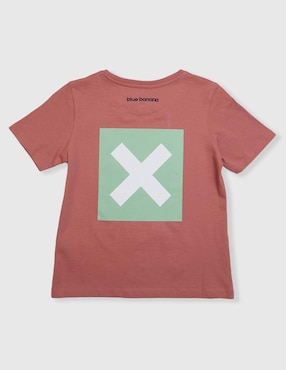 Playera Blue Banana manga corta para niño
