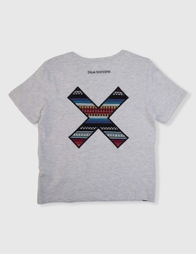 Playera Blue Banana manga corta para niño