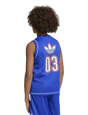 Playera Adidas sin manga para niño